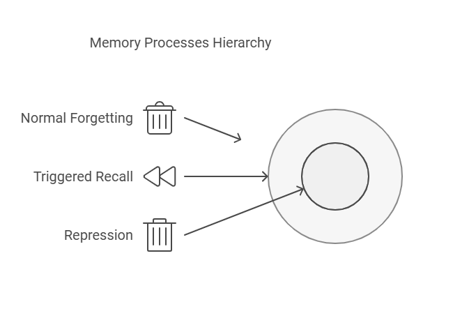 Memory Processes Hierarchy