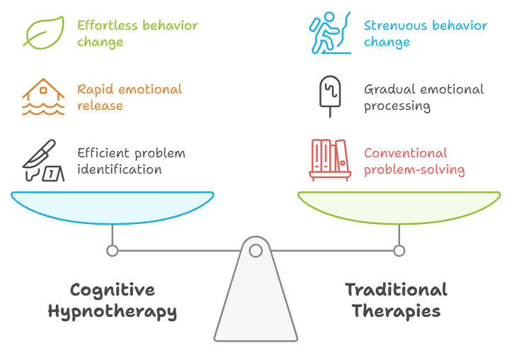 Cognitive Hypnotherapy vs Traditional therapies