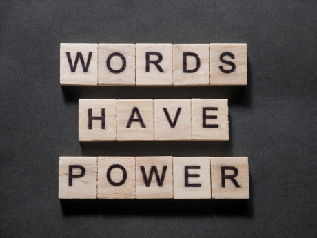 words have power poster