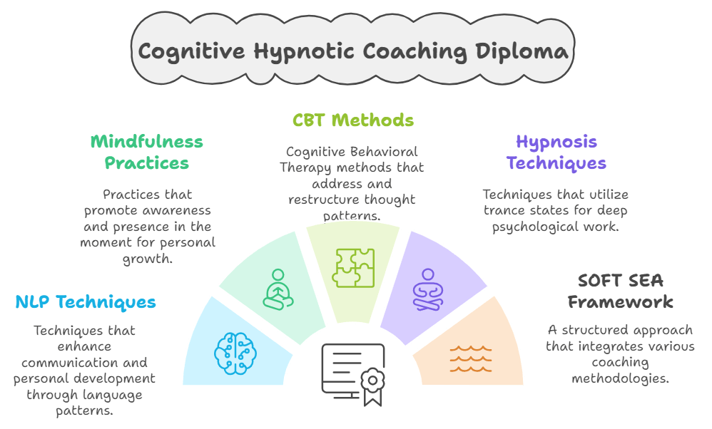 cognitive hypnotic coaching infographic