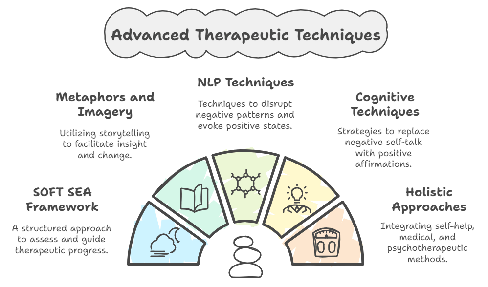 Advance techniques from Cognitive Hypnotic Psychotherapy for helping clients struggling with depression