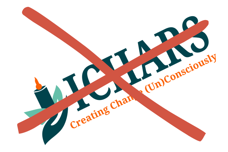 Guidelines on how not to use ICHARS logo