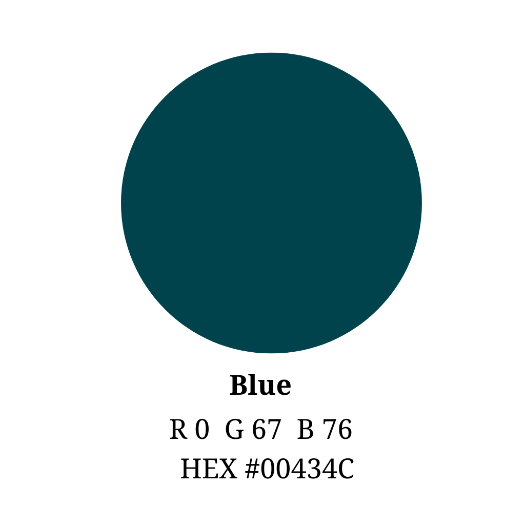 Brand color blue