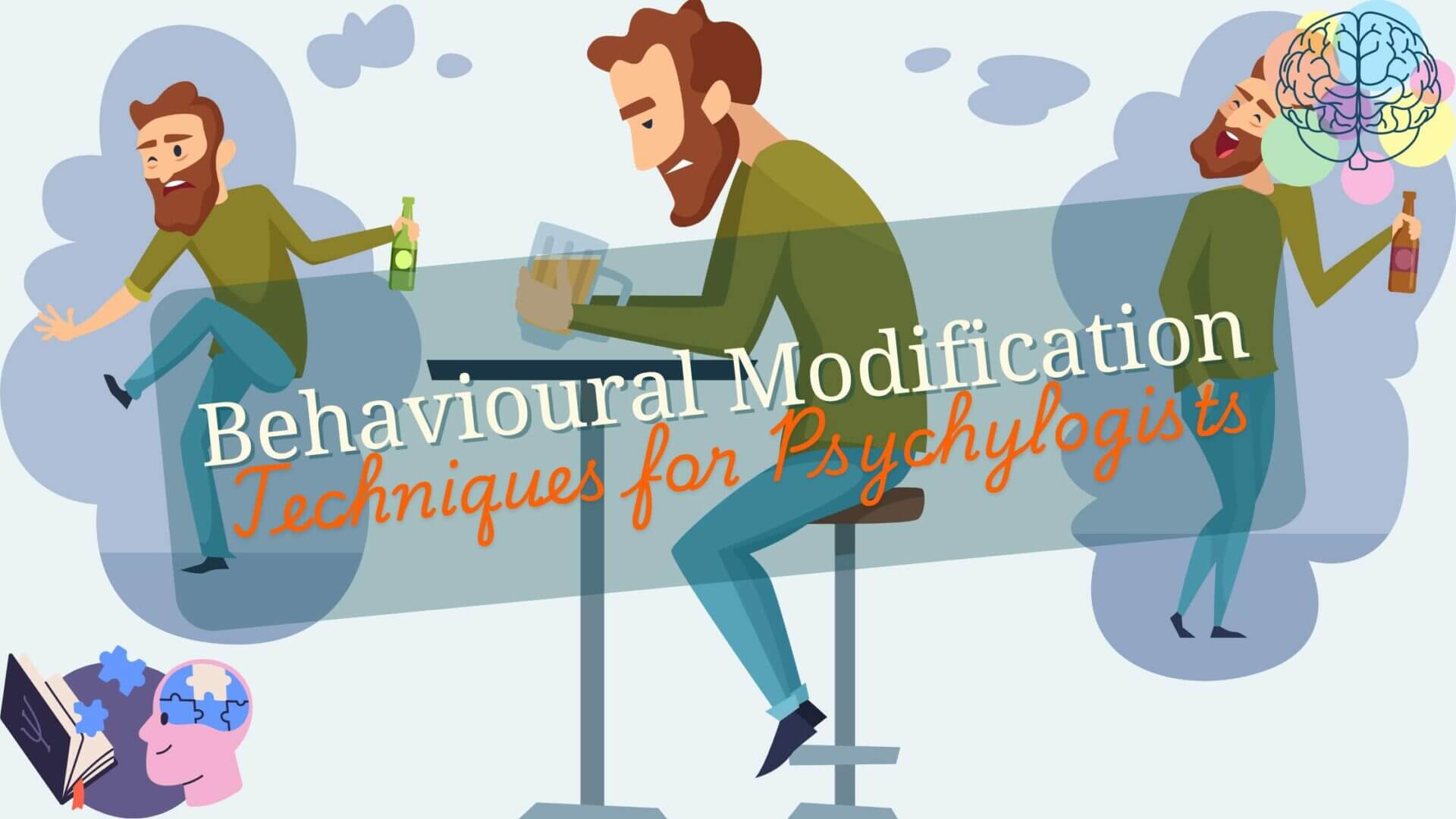 A man wondering about how to use Behaviour Modification techniques to quit drinking