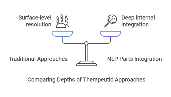 Comparing Depths of Therapeutic Approaches