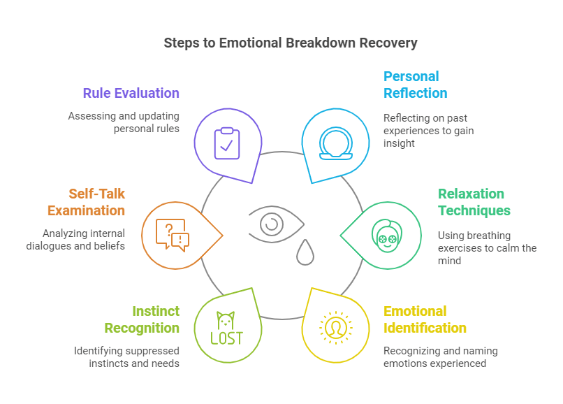 Steps to Emotional Breakdown Recovery